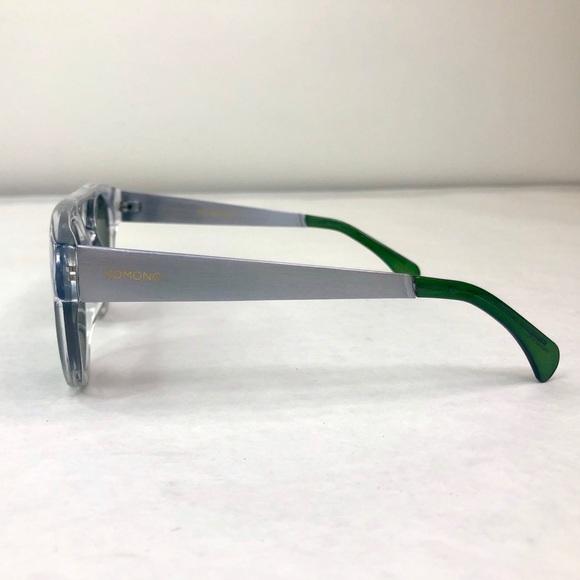 KOMONO Dreyfuss Clear/Silver Sunglasses (NEW) 🕶 - Picture 6 of 9